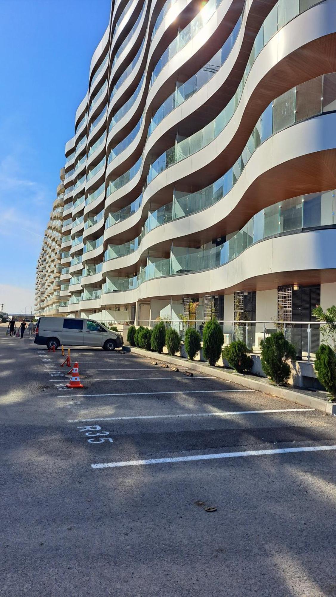 Mamaia Nord Studio La 10 M De Plaja Langa Cluburi Bagian luar foto